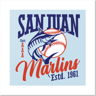 San Juan Marlins Posters and Art